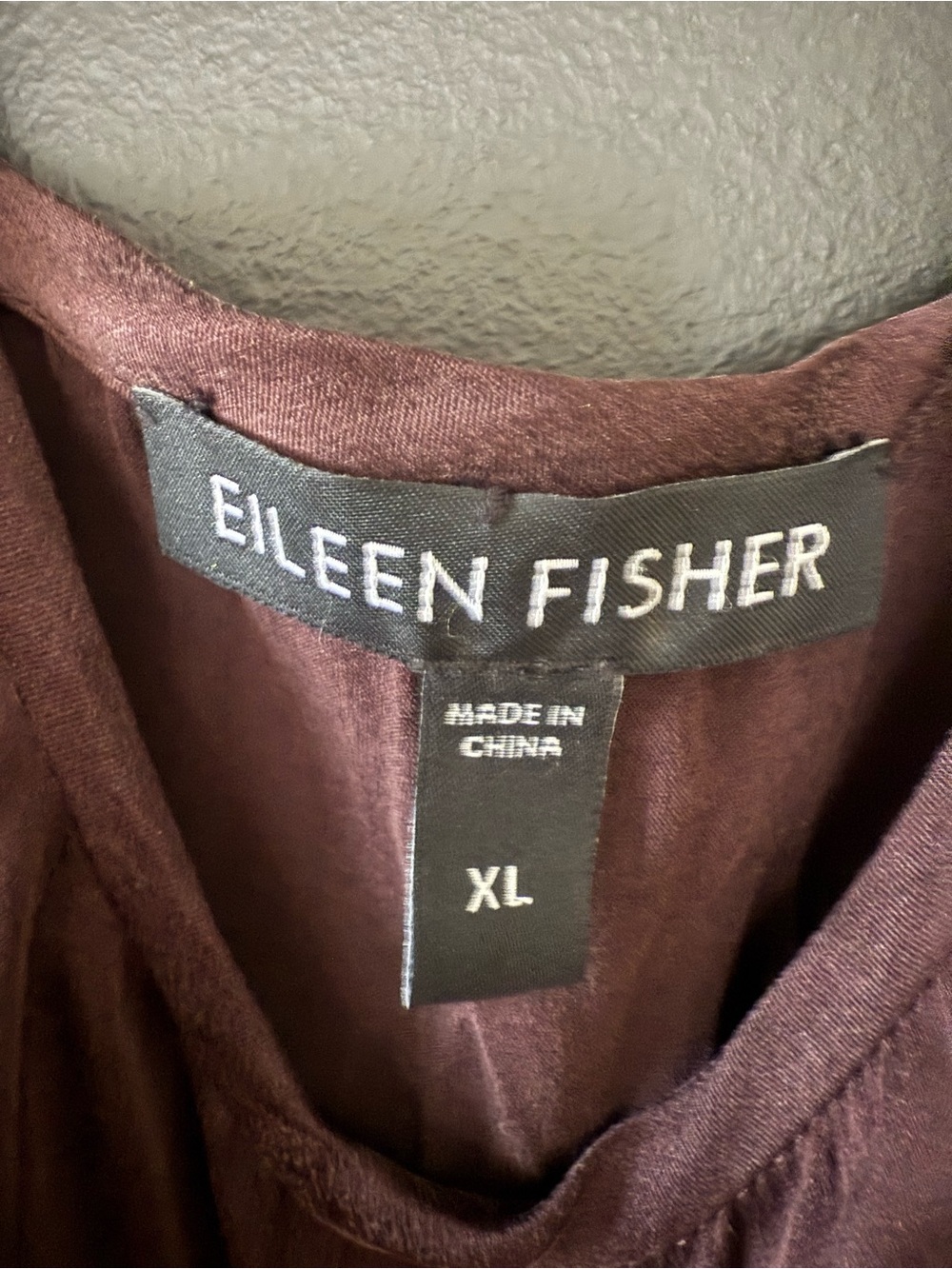 Eileen fisher silk blouse - Picture 2 of 3
